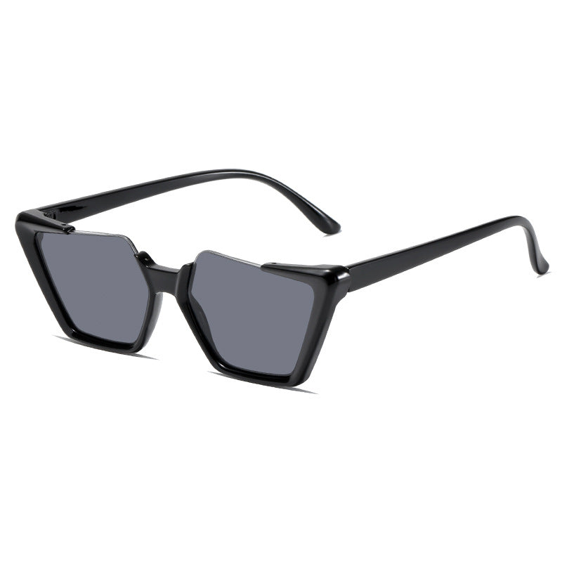 Damen moderne und stilvolle asymmetrische Sonnenbrille Brehn