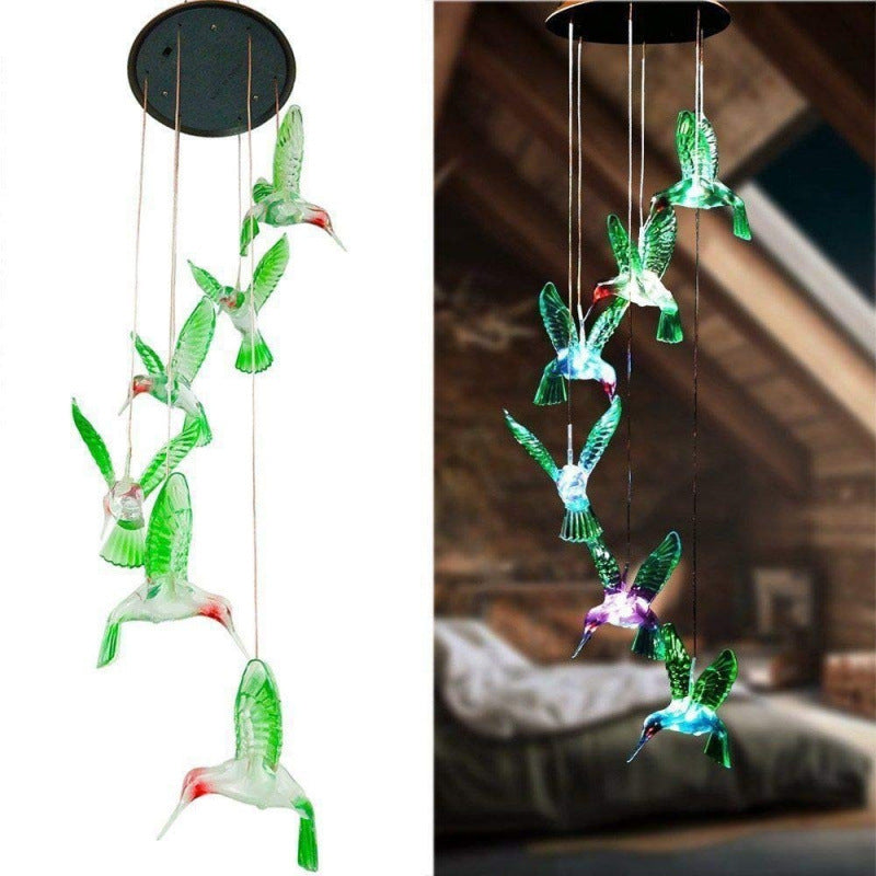 Dekorativer Flamingo Hängemobil Windspiel Gartenornament Brehn