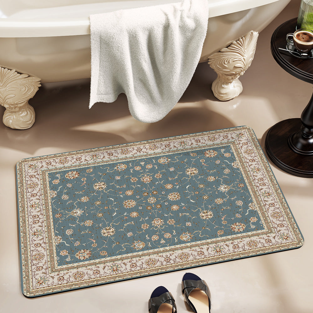 Luxuriöse vintage-inspirierte Badmatte Brehn
