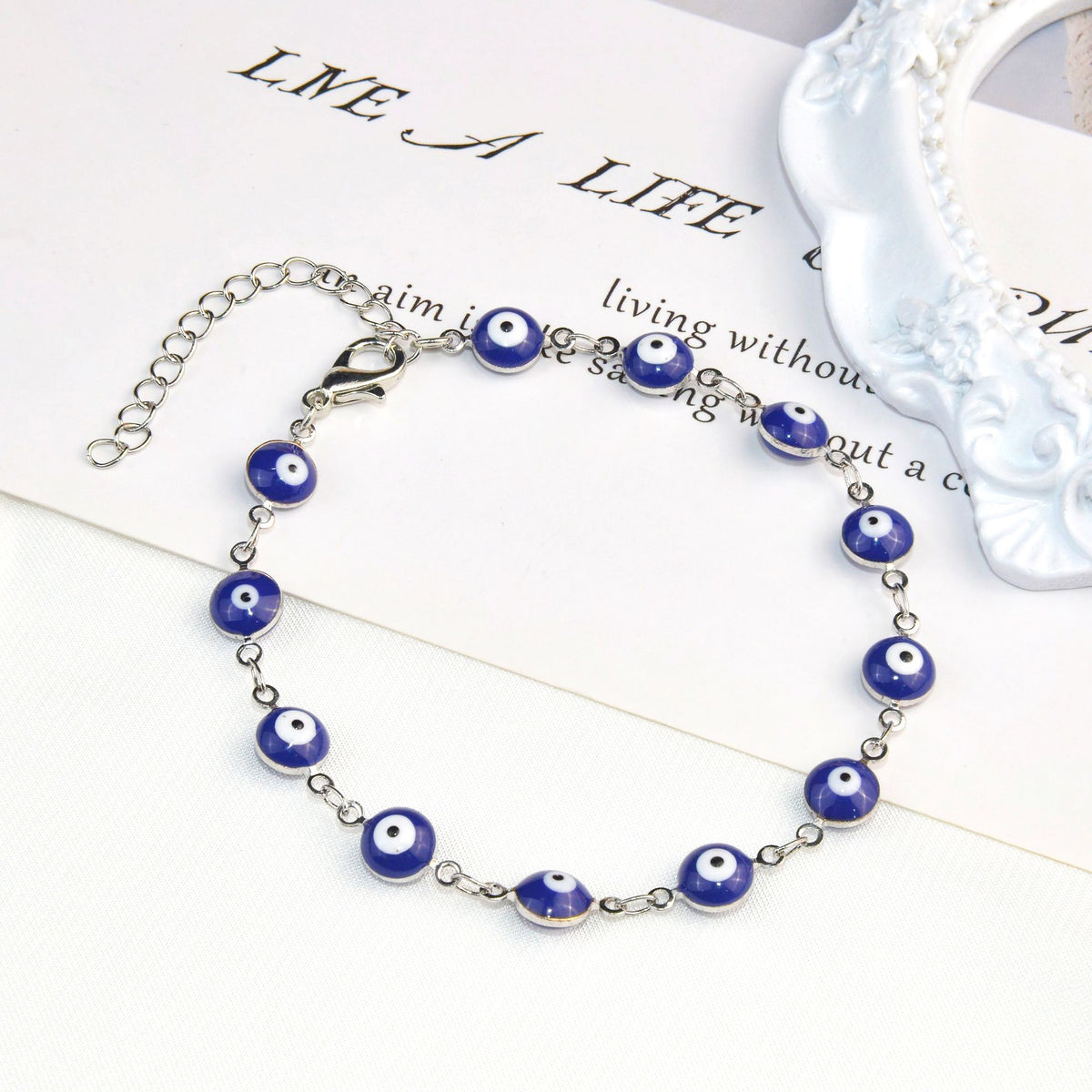 Bunte Augen Charm Brille Kette Brehn