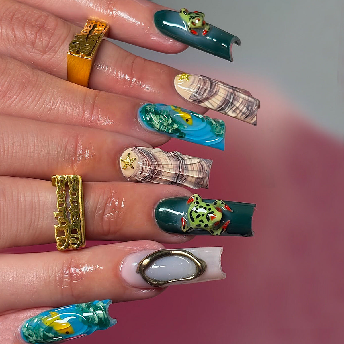Kreative und Kunstvolle Nagelkunst Brehn