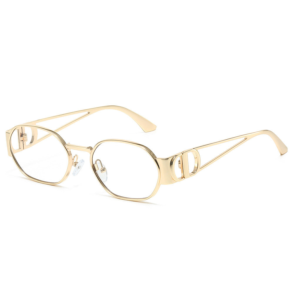Moderne elegante ovale Sonnenbrillen Brehn
