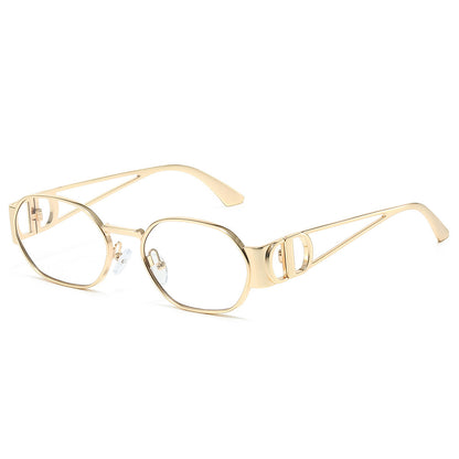 Moderne elegante ovale Sonnenbrillen Brehn