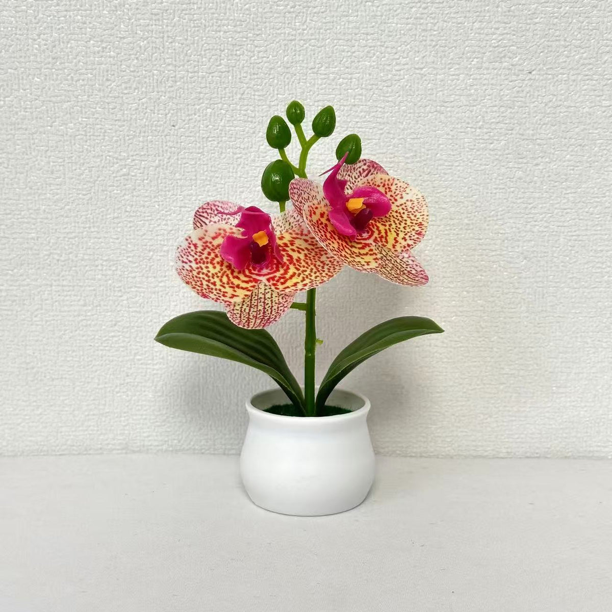 Elegante künstliche Orchideen Dekoration