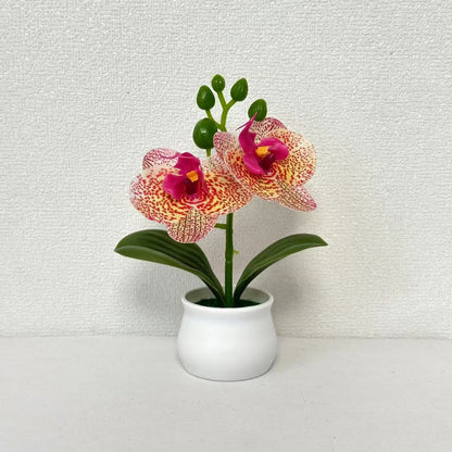 Elegante künstliche Orchideen Dekoration