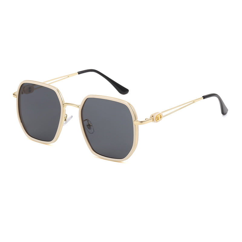 Damen Modische Sonnenbrille mit eckigem Design und stylischem Rahmen Brehn
