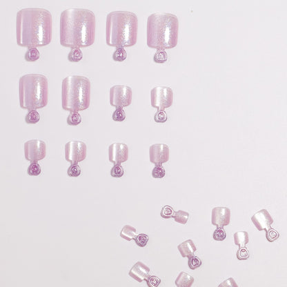 Glimmering Press-On Nail Set Brehn
