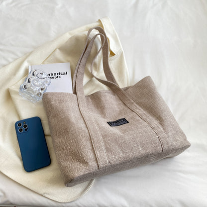 Umweltfreundliche Canvas Shop Tasche