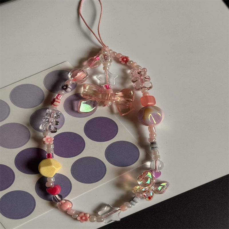 Einzigartiges Perlencharme-Handy-Lanyard Brehn
