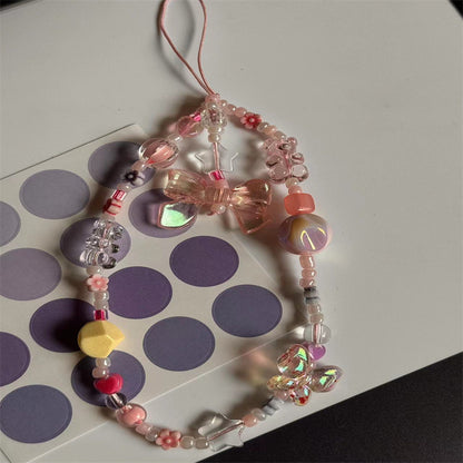 Einzigartiges Perlencharme-Handy-Lanyard Brehn