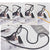 Perlen Brillenketten Halter Brehn