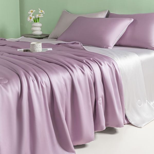 Damen satinierte Bettwäsche mit stilvollem Design Brehn