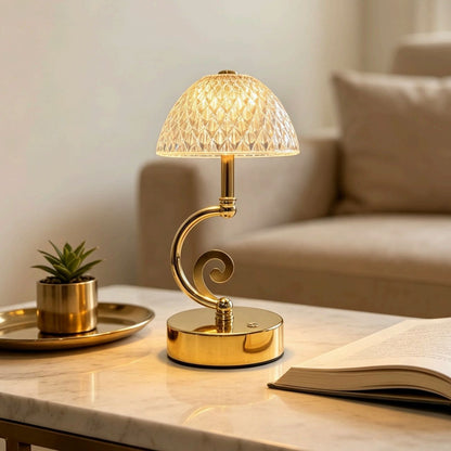 Dekorative Tischlampe