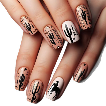 Western-Themen Nagelkunst Brehn