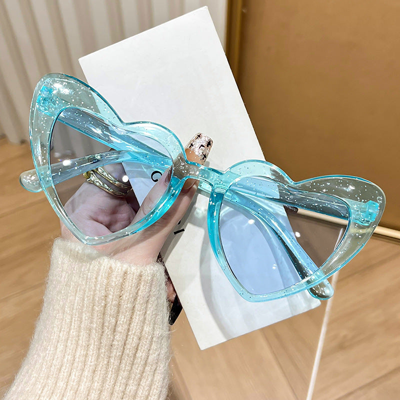 Damen Herzförmige Modesonnenbrille Brehn