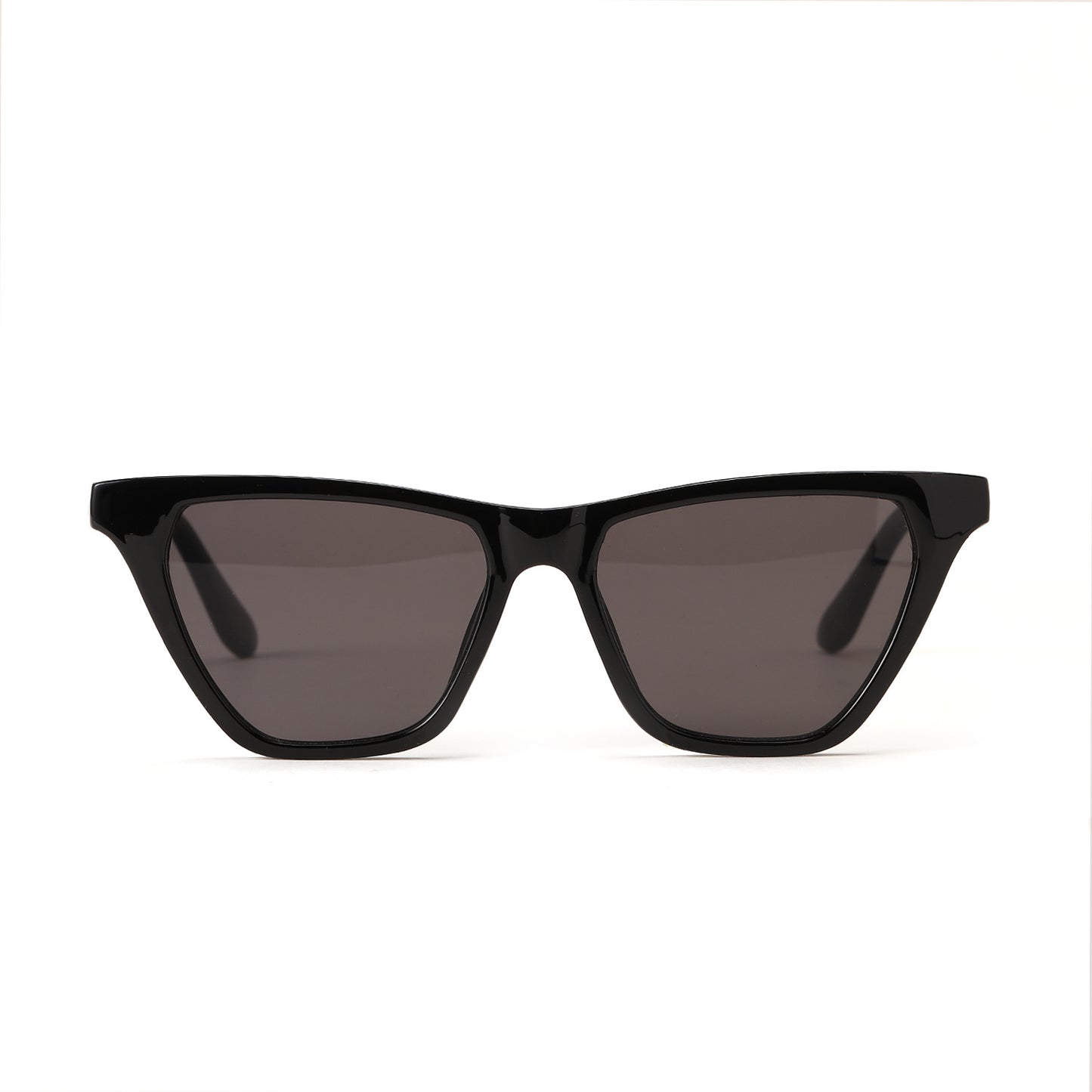 Damen Cat-Eye Sonnenbrille mit modernem, durchscheinendem Rahmen Brehn
