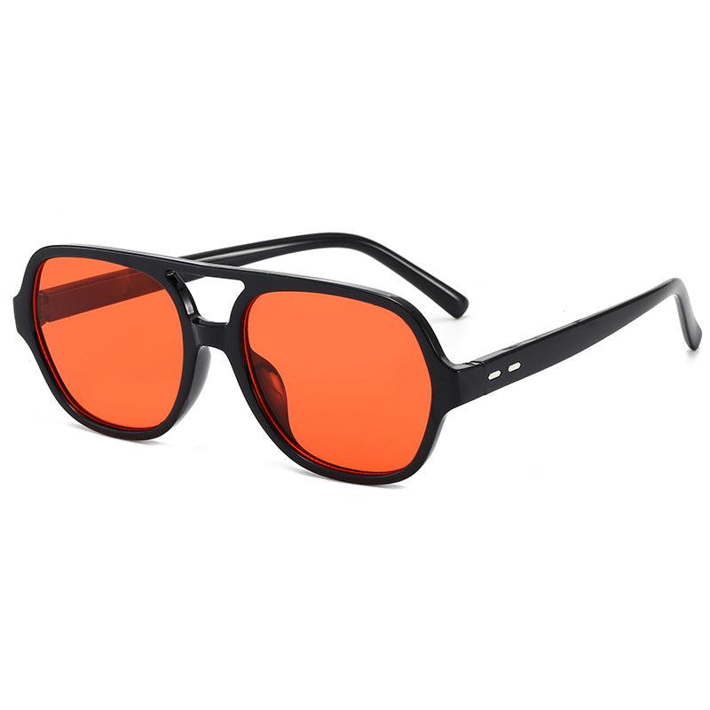 Damen quadratische Brille mit klarem Rahmen und modischem Design Brehn