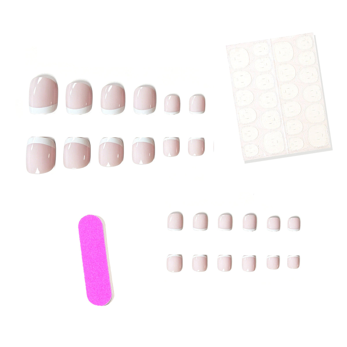 Premium Gel Pediküre Nagelset Brehn