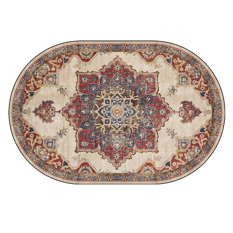 Eleganter vom Vintage inspirierter Teppich