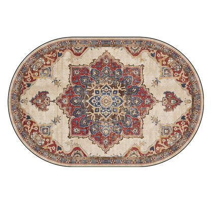 Eleganter vom Vintage inspirierter Teppich