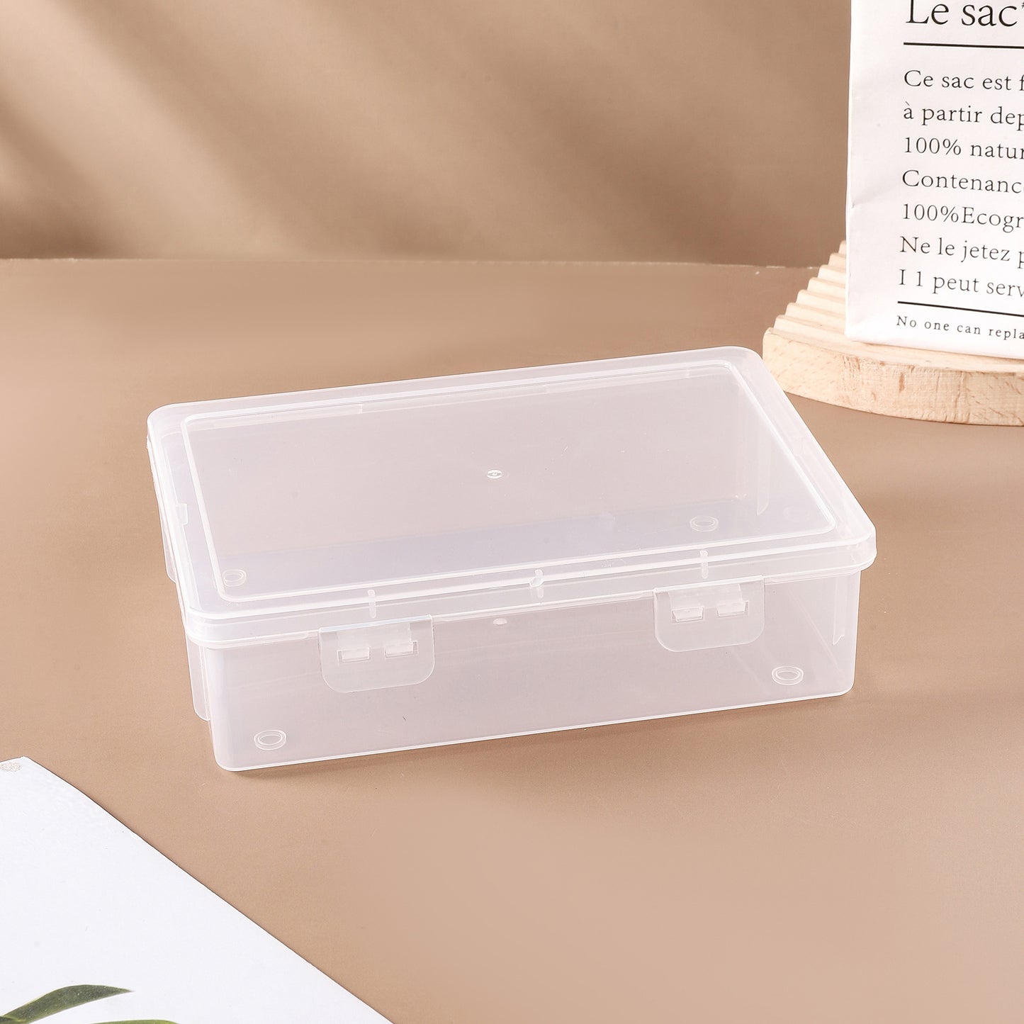Vielseitige transparente Aufbewahrungsbox Brehn