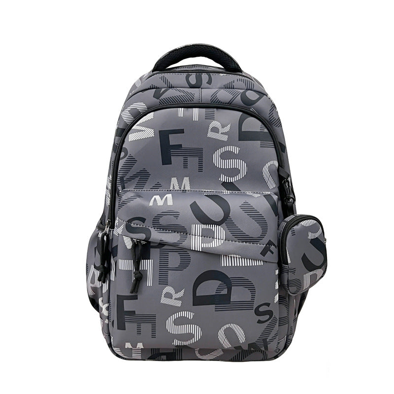 Funktionaler Typografie-Rucksack