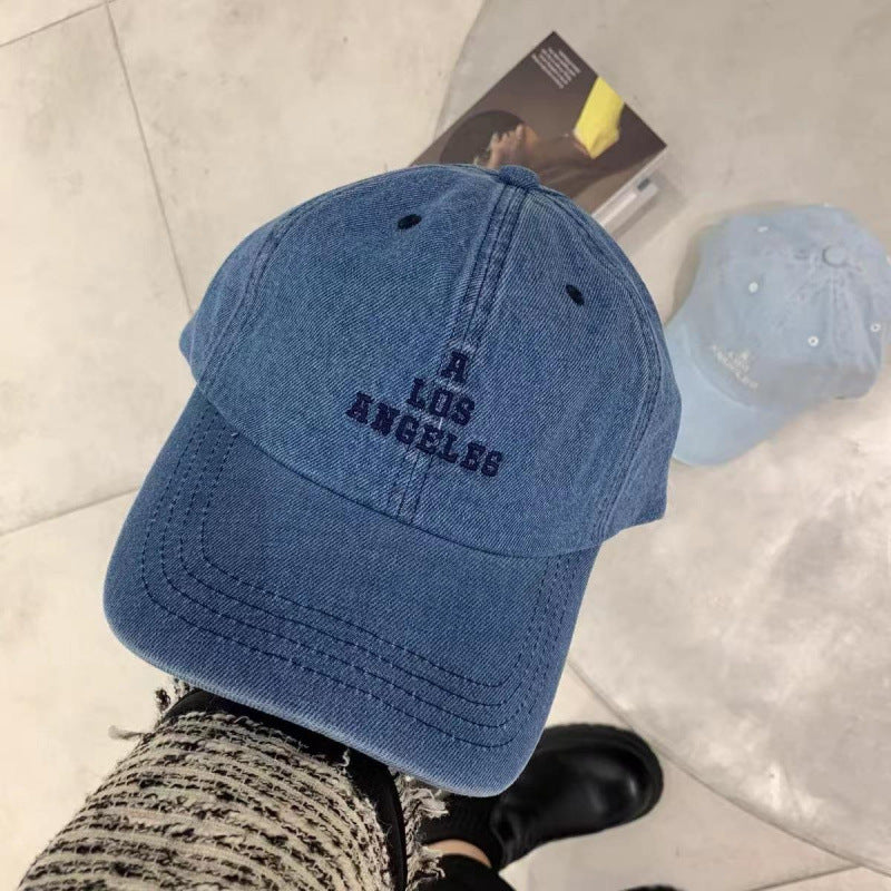 Damen Vintage Los Angeles Baseball Cap Brehn