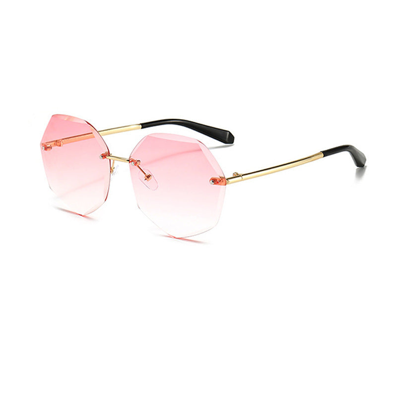 Damen stilvolle achtkantige Sonnenbrille mit innovativem Rahmen Brehn