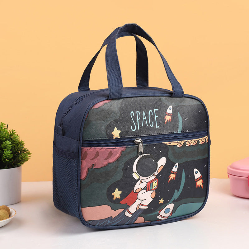 Jungen Isolierte Charakter Lunch Tasche Brehn