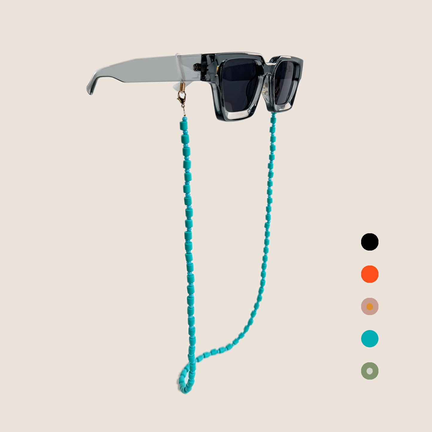 Beaded Eyewear Retainer Kabel Brehn