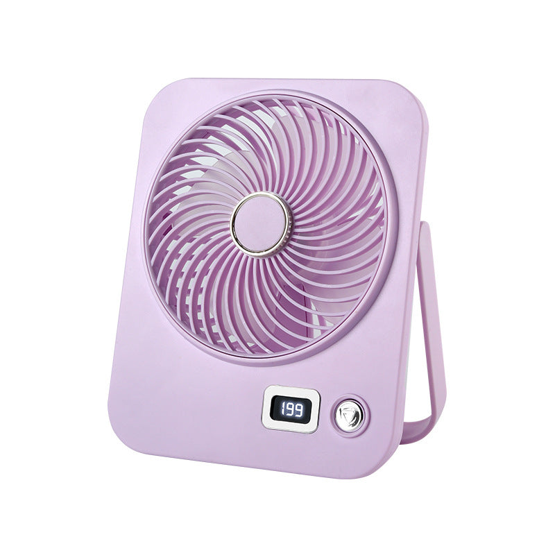 Damen tragbarer Tischventilator mit digitaler Geschwindigkeitsanzeige Brehn