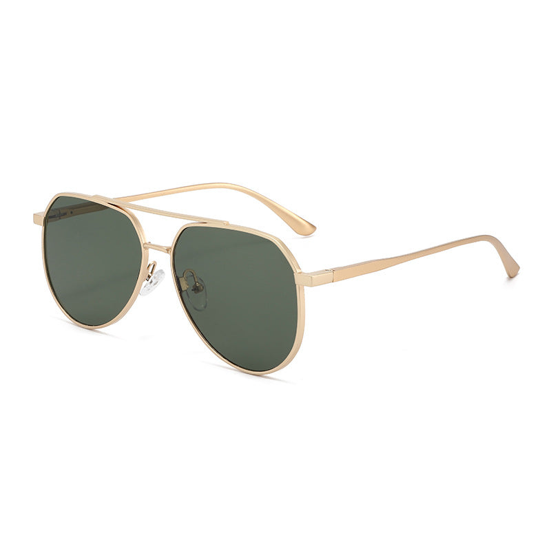 Herren Geometrische Metallrahmen Sonnenbrille Brehn