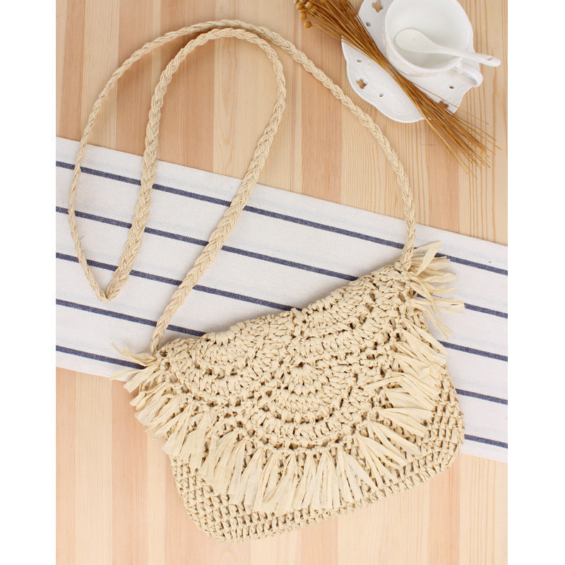 Handgefertigte Basttasche Brehn