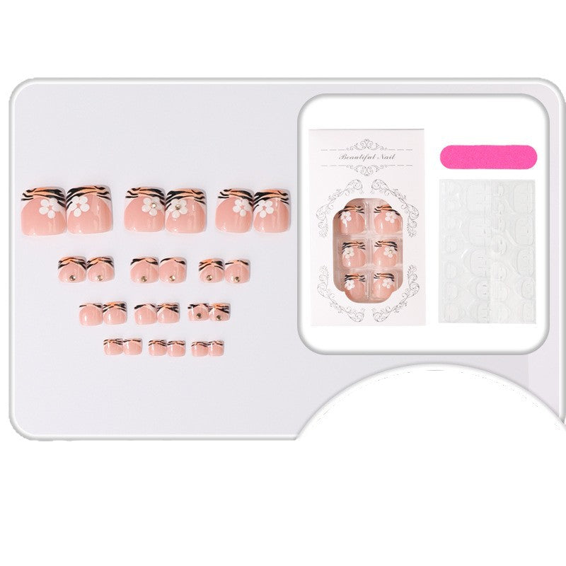 Dekorative Druck-Nagelspitzen-Set Brehn