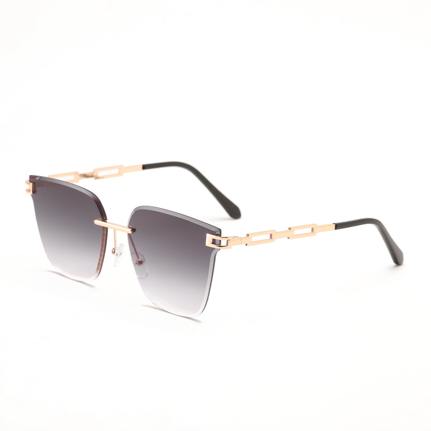 Damen modische Sonnenbrille mit filigranem Rahmen und UV-Schutz Brehn