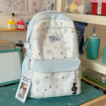 Stylischer Grafikdruck-Rucksack Brehn
