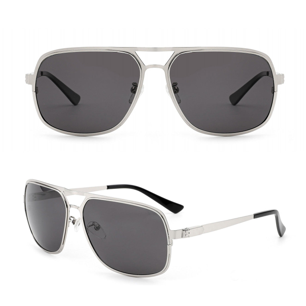 Damen große Sonnenbrille im modernen Design mit robustem Rahmen Brehn