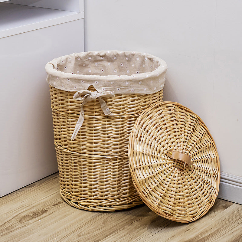 Dekorativer Rattan Wäschekorb Brehn