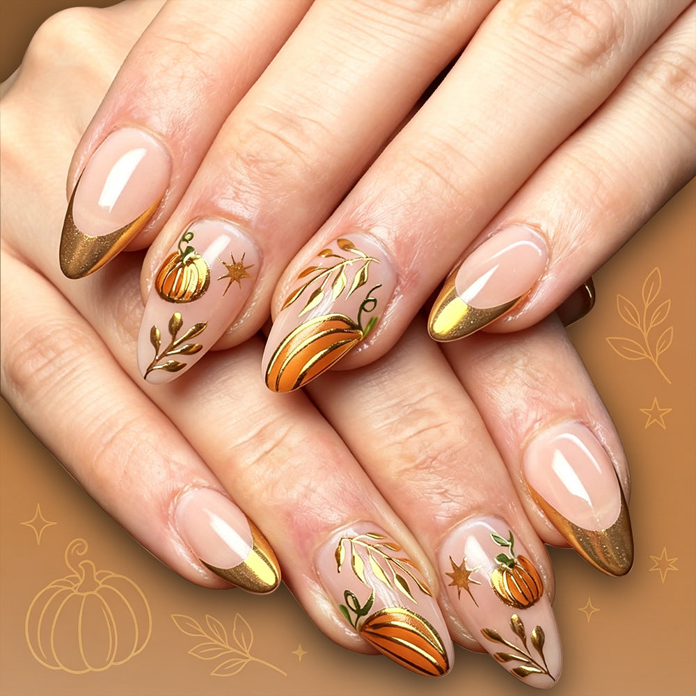 Saisonale Themen-Nagelkunst Brehn