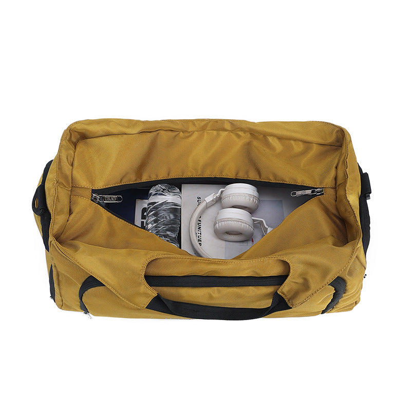 Sportliche Duffel-Tasche Mit Erweiterbaren Fächern Und Praktischem Tragesystem Brehn