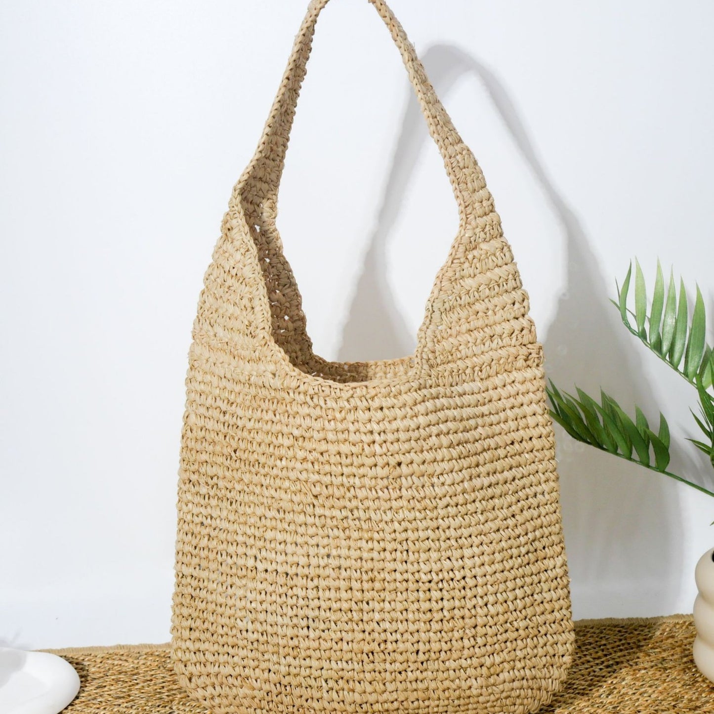 Geräumige Strandschultertasche Brehn