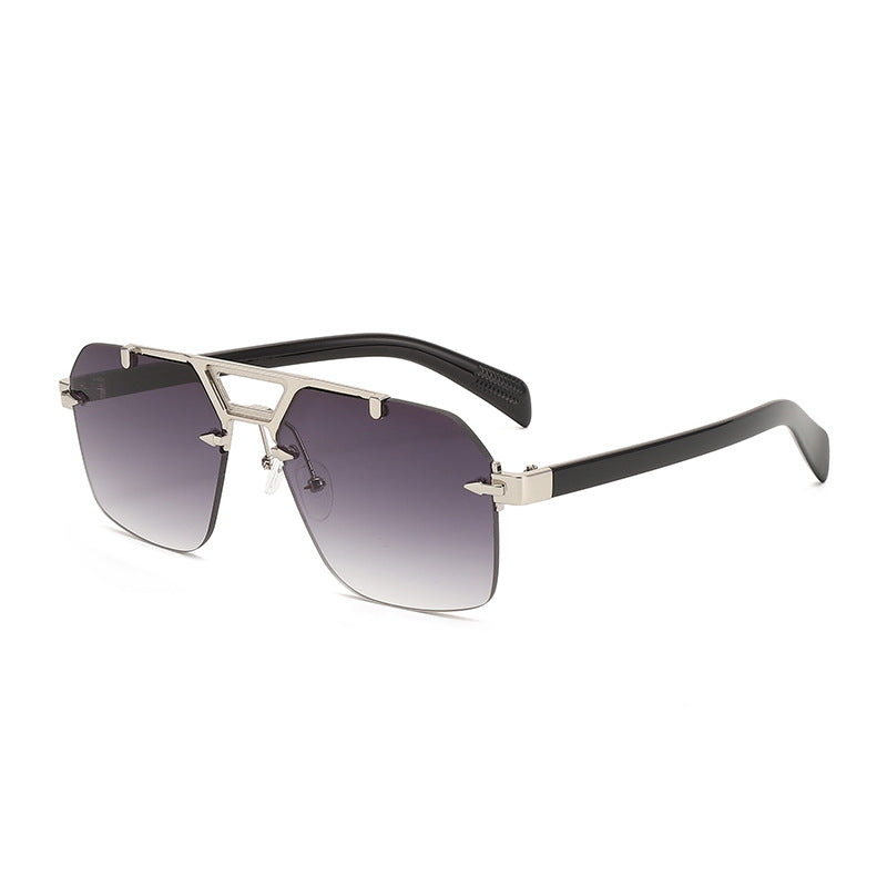 Damen Designer-Sonnenbrille mit auffälliger geometrischer Form Brehn