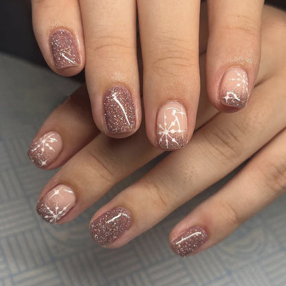Glitzernde Nagelkunst-Set Brehn