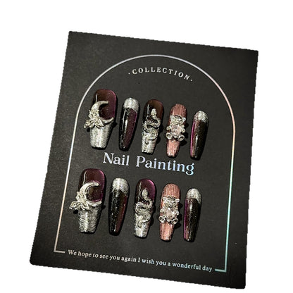 Künstlerische Press-On Nagel Kollektion
