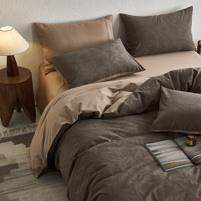 Strukturiertes Luxus Bettbezug Set