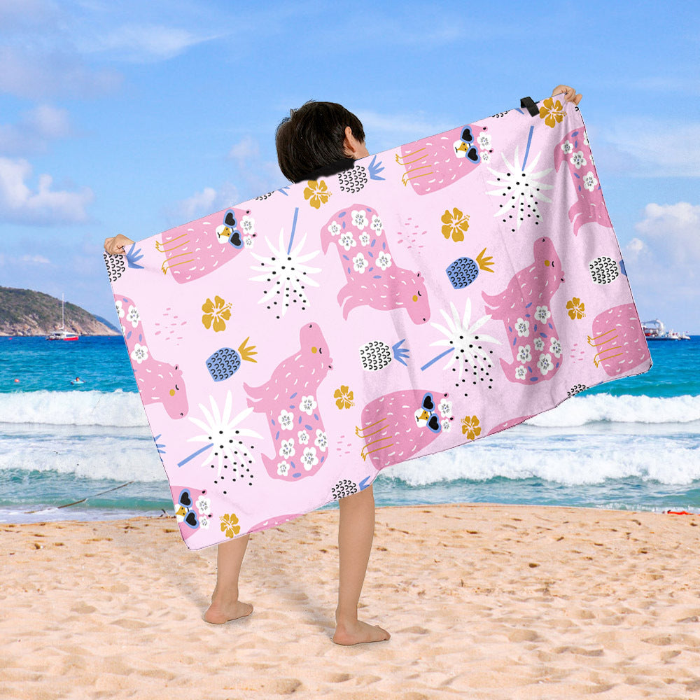 Stranddecke mit buntem Cupcake-Design Brehn