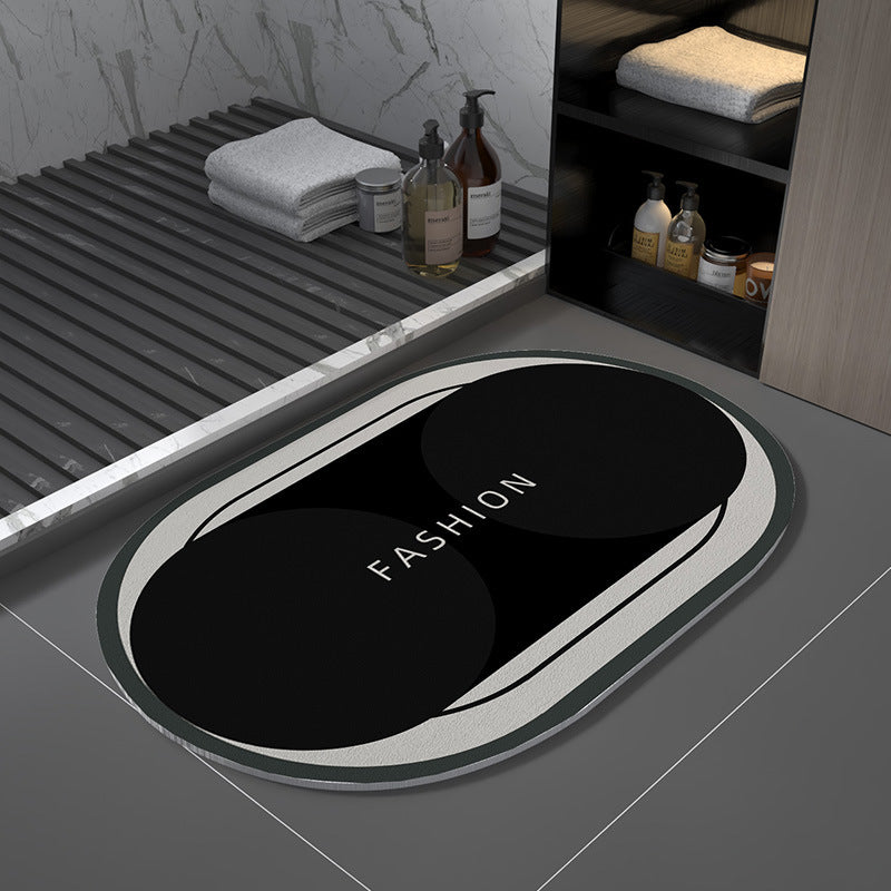 Stylische moderne Badezimmermatte