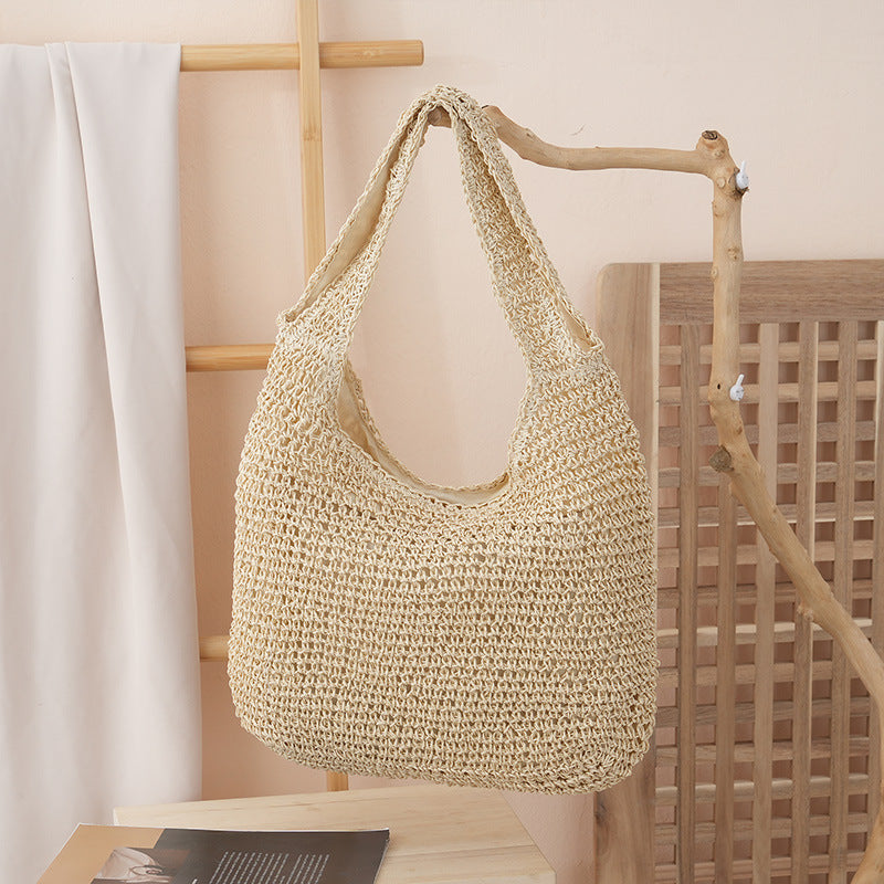 Handgefertigte Basttasche Brehn