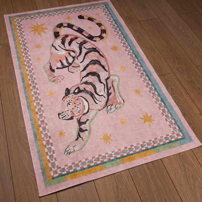 Künstlerische Tiger-Themen-Bereichsmatte