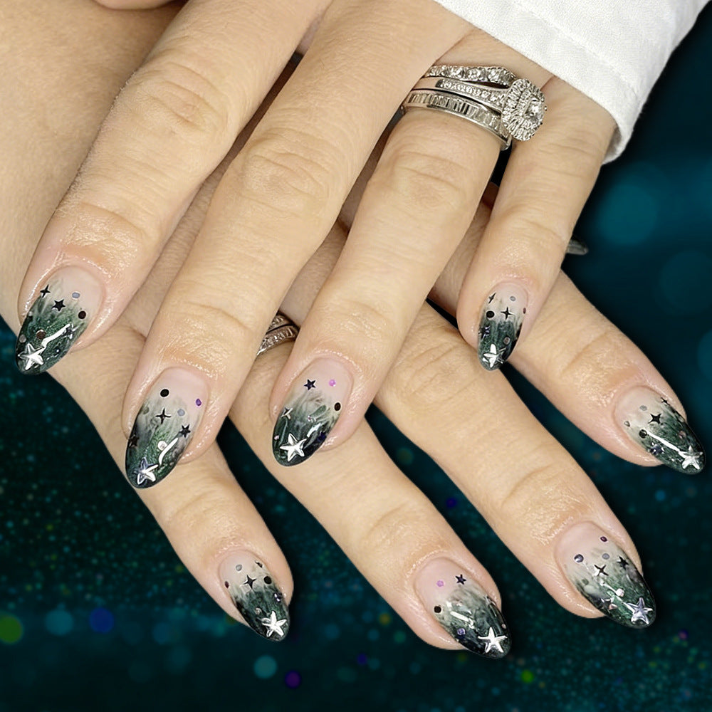 Künstlerisches Gel-Nageldesign Brehn